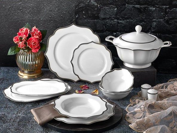 Aryıldız Royal Queen 60 Parça Yemek Takımı 40016