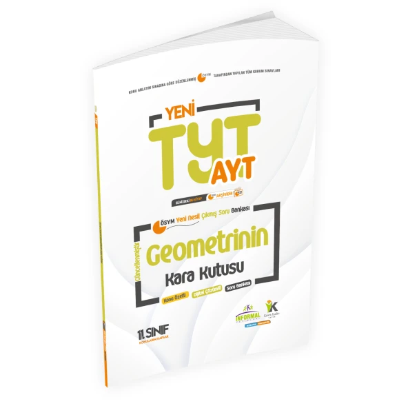 YKS- AYT GEOMETRİNİN Kara Kutusu 3.Kitap Konu Ö.Dijital Ç. Soru BANKASI (11.Sınıf AYT konuları)