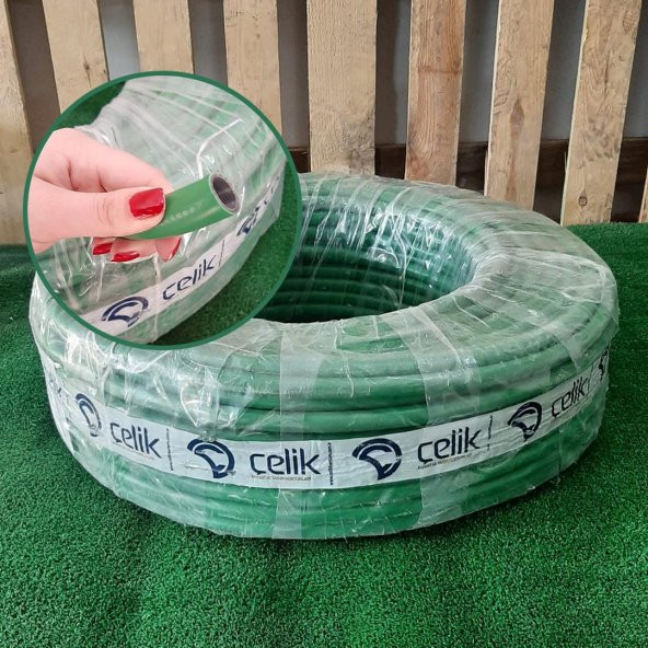 1" TERMO NEW GARDEN SU HORTUMU 50 METRE BAHÇE TARLA SULAMA HORTUM ürün görseli 1