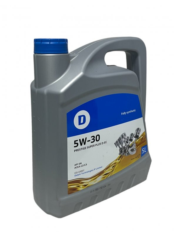 Delphi Prestige Süper Plus 5W-30 Tam Sentetik Motor Yağı 5 Litre - 2