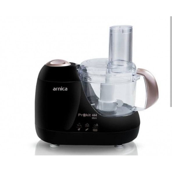 Arnica Prokit 444 Mini Mutfak Robotu Siyah Rose - 1