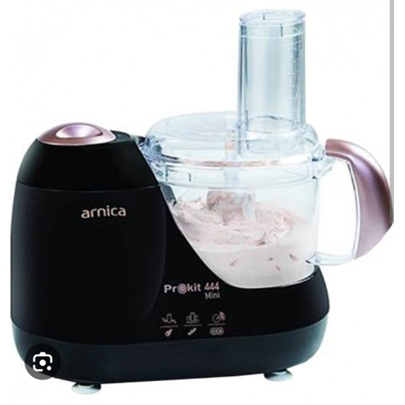 Arnica Prokit 444 Mini Mutfak Robotu Siyah Rose - 2
