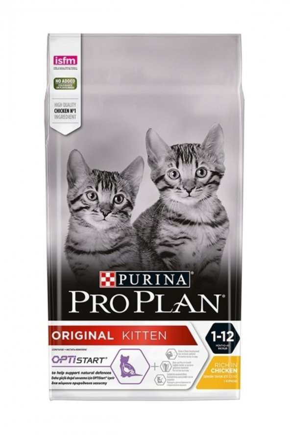 Proplan  Pro Plan Tavuklu Kitten Yavru Kedi Maması 10 Kg - 1
