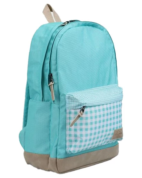 Kaukko Wichlight Sırt Çantası Plaid Mint K1507 - Resim 2