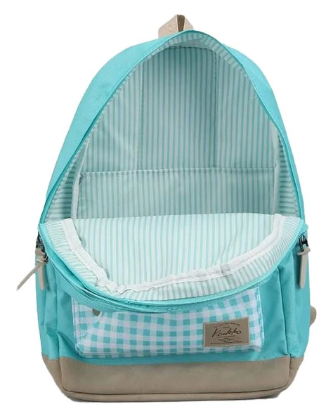 Kaukko Wichlight Sırt Çantası Plaid Mint K1507 - Resim 3