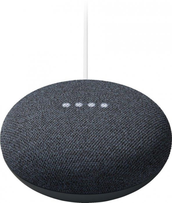 Google Nest Mini 2.Nesil Akıllı Asistan Hopörlör Siyah - 3
