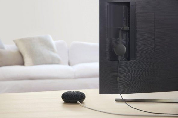 Google Nest Mini 2.Nesil Akıllı Asistan Hopörlör Siyah - 5