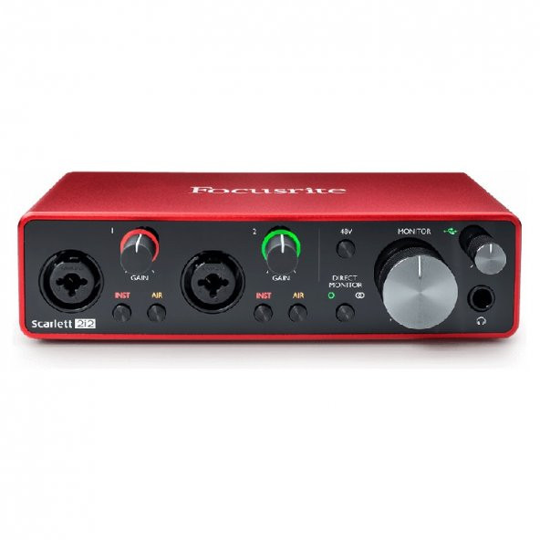 Focusrite Scarlett 2i2 Gen 3 USB Ses Kartı
