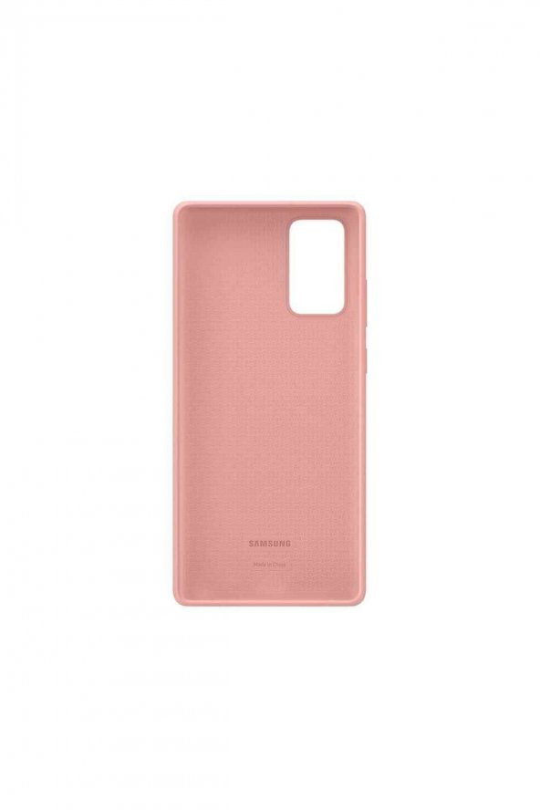 Ef-pn980taegww Galaxy Note 20 Silikon Kılıf - Bakır - 1