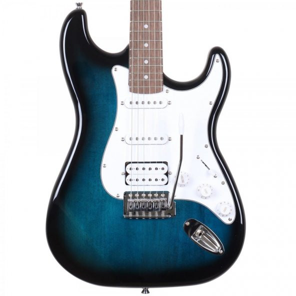 Madison MEG-2BLS Blue Burst Elektro Gitar - 2