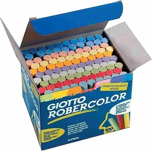 Giotto Tebeşir Renkli Tozsuz 100lü - 2