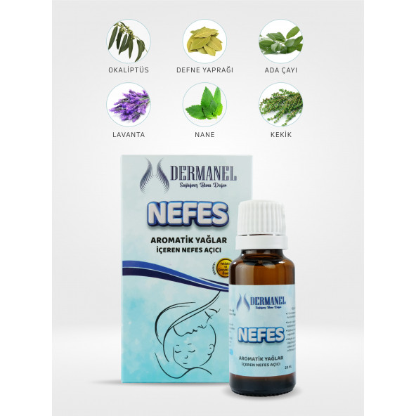 Dermanel Aromatik Yağlar İçeren Nefes Açıcı - 3