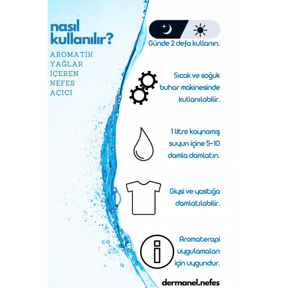Dermanel Aromatik Yağlar İçeren Nefes Açıcı - 5