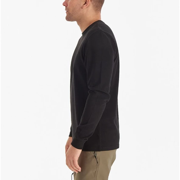 Columbia Csc M Basic Sm Logo Ls Tee Siyah Erkek Tişört CS0354-010 - 3