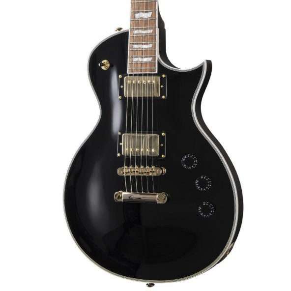 ESP LTD EC-256 Black Elektro Gitar - 4