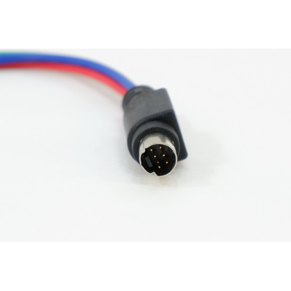 7 Pin S-Video to RGB 3'lü RCA Kablo - Resim 4