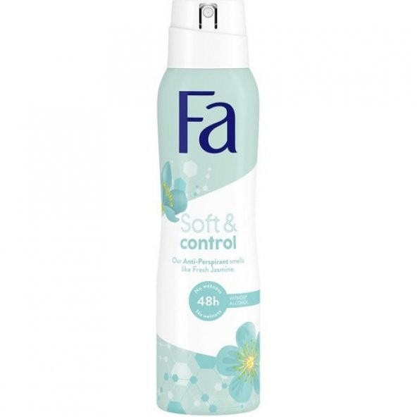 Fa Women Soft & Control Deosprey Taze Yasemin 150 ML - Resim 2