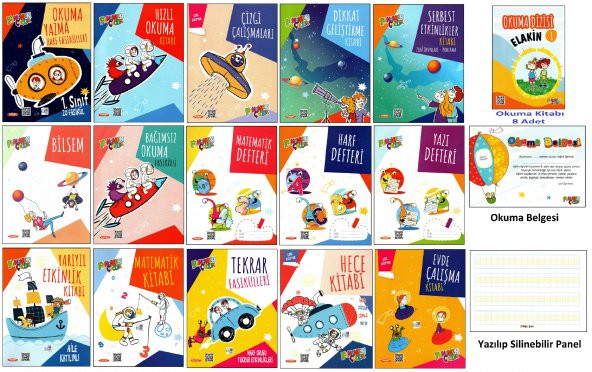 Fenomen 1. Sınıf Okuma Yazma Seti