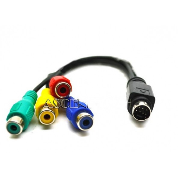 7 Pin S-Video to 4'lü RCA Kablo ürün görseli