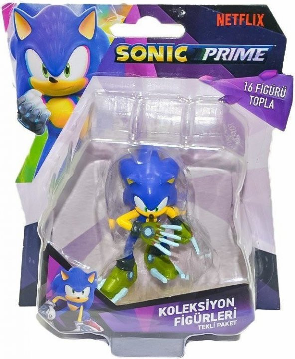 Pmı SON2010 Sonic Tekli Figür Blister  .li - Neco Toys - 3