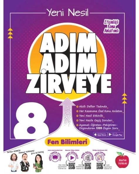 8.Sınıf Adım Adım Fen Bilimleri Konu Anlatımlı