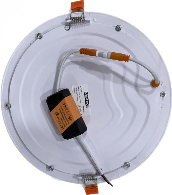 NisaLuce 18W Sıva Altı Yuvarlak Led Panel 6500K - 2