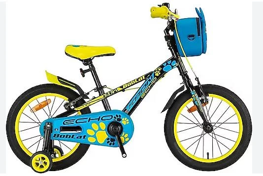 Kron BOBCAT - 16'' - Vitessiz - V.B. - Siyah-Mavi/Açık Sarı