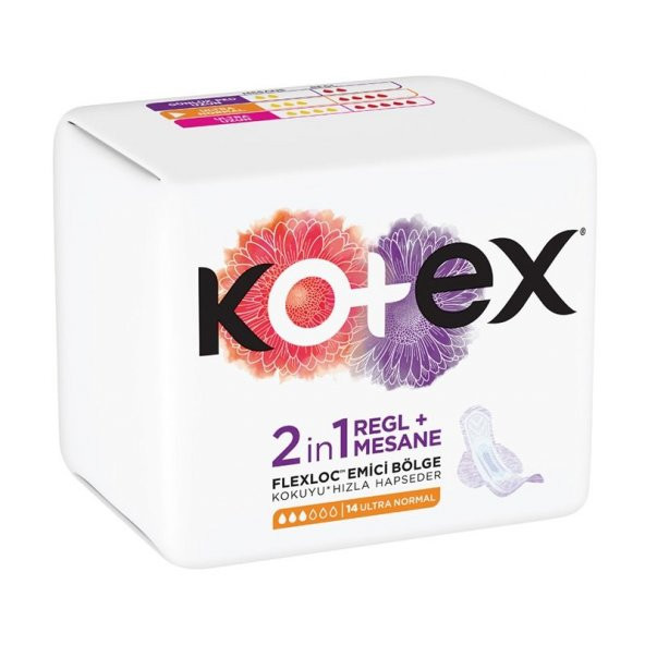Kotex Ultra Normal 14 Lü 2/1 Regl + Mesane - 2