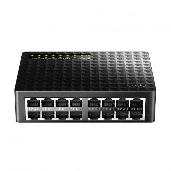 Cudy FS1016D 10/100Mbps 1,6 Gb/sn 16 Port Switch - 2