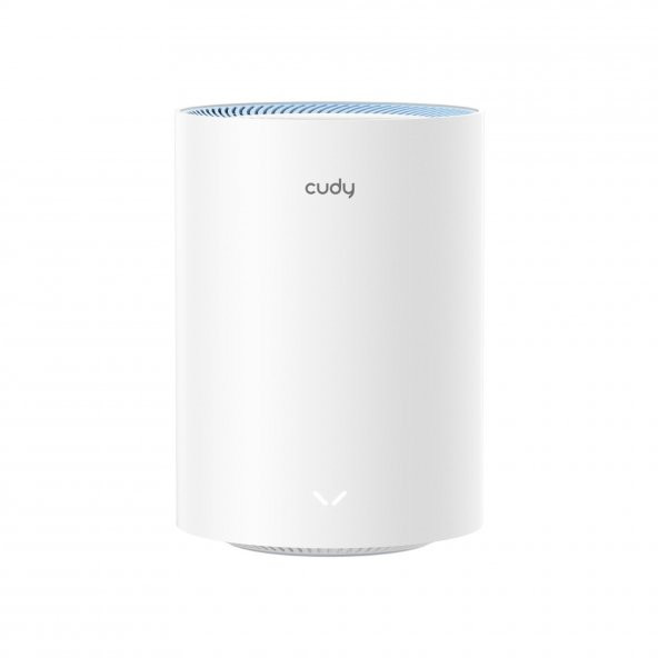 Cudy M1200 5GHz 867Mbps, 2.4GHz 300Mbps, 2 Port, 2X5dBi anten, Wi-Fi Mesh Menzil Genişletici Router