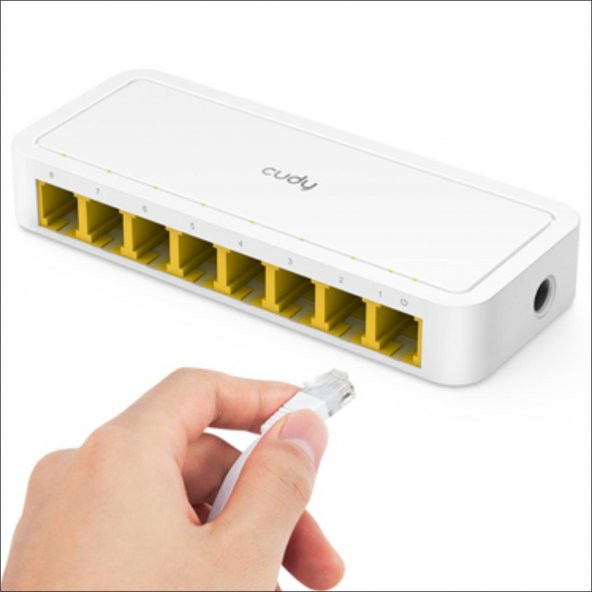 Cudy FS108D 10/100Mbps 8 Port Megabit Switch - 6