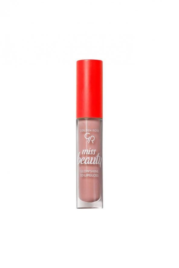 Golden Rose Miss Beauty 3D Lip Gloss 01 Nude Chic Dudak Parlatıcısı