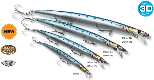 Savage gear Jerk Minnow 145 mm 17 gr Sınkıng Sahte Balık - 3