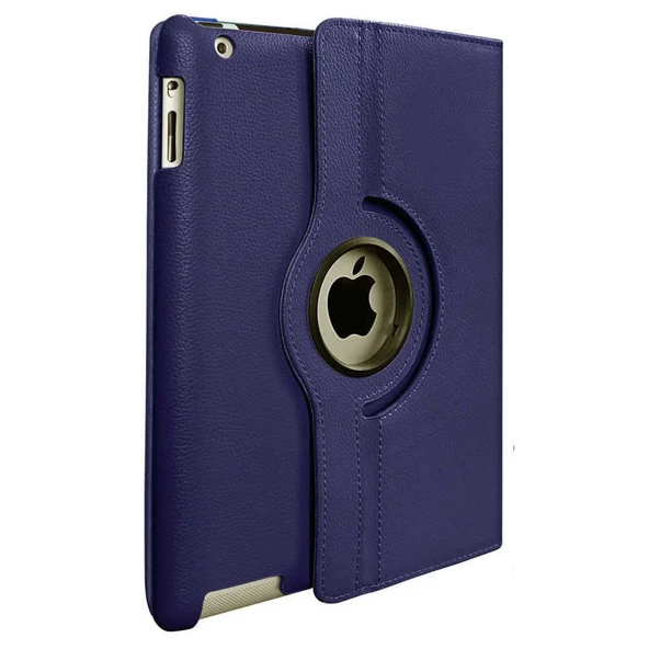 Smcase Apple iPad 9.7 2017 Kılıf 360 Dönebilen Koruma Kapaklı Standlı dn2 - 3