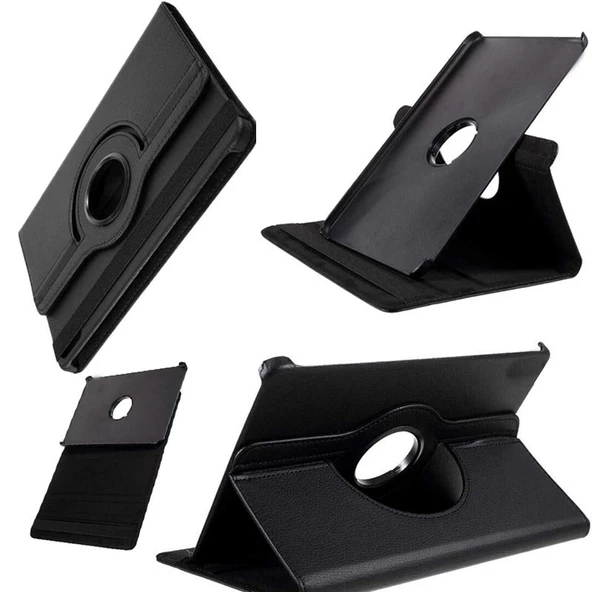 Smcase Samsung Galaxy Tab S7 Fe T736 Kılıf 360 Dönebilen Koruma Kapaklı Standlı dn22  Nano  Kalem - 2