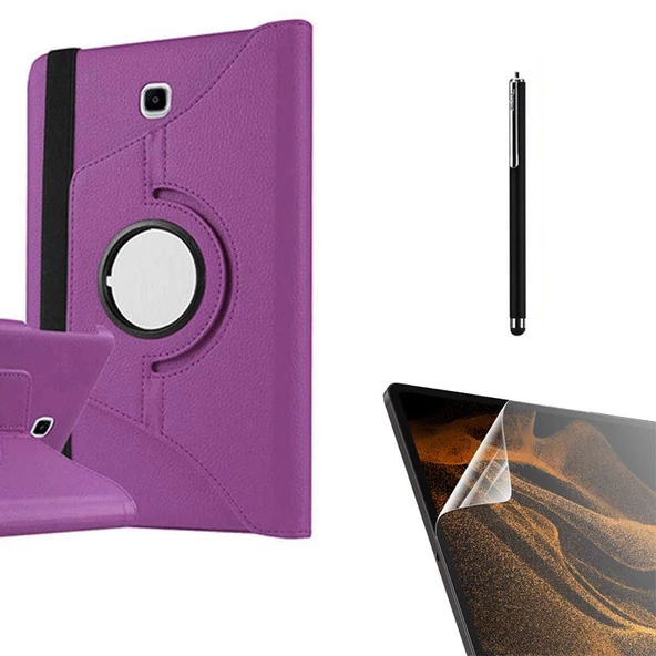 Smcase Samsung Galaxy Tab S2 9.7 T815 Kılıf 360 Dönebilen Koruma Kapaklı Standlı dn22  Nano  Kalem - Resim 5