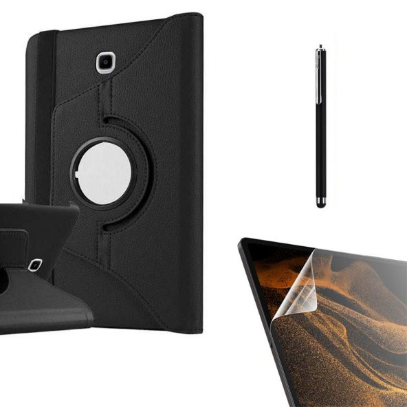 Smcase Samsung Galaxy Tab S2 9.7 T815 Kılıf 360 Dönebilen Koruma Kapaklı Standlı dn22  Nano  Kalem