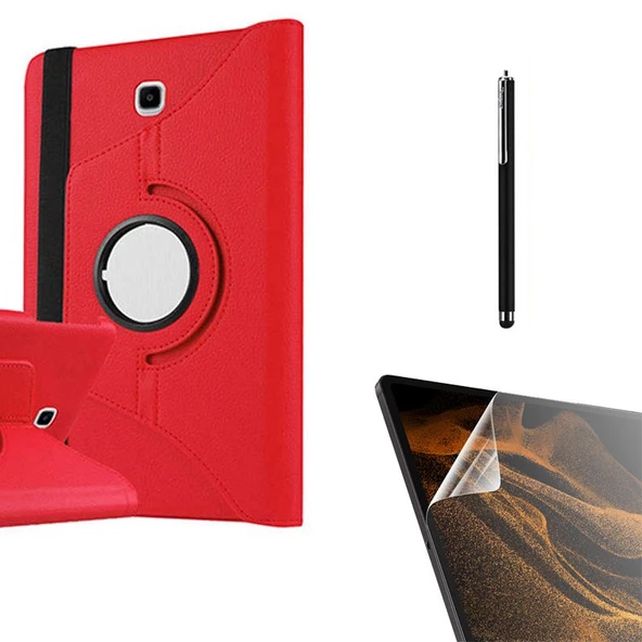 Smcase Samsung Galaxy Tab S2 9.7 T815 Kılıf 360 Dönebilen Koruma Kapaklı Standlı dn22  Nano  Kalem - Resim 4