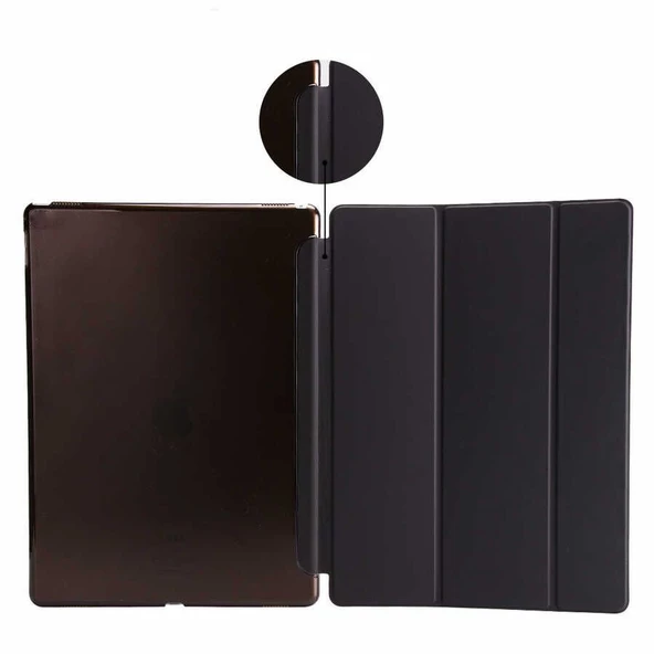 Smcase Apple iPad 9.7 2017 5.Nesil Kılıf Uyku Modlu Standlı Smart Cover Kapaklı sm1 - 5