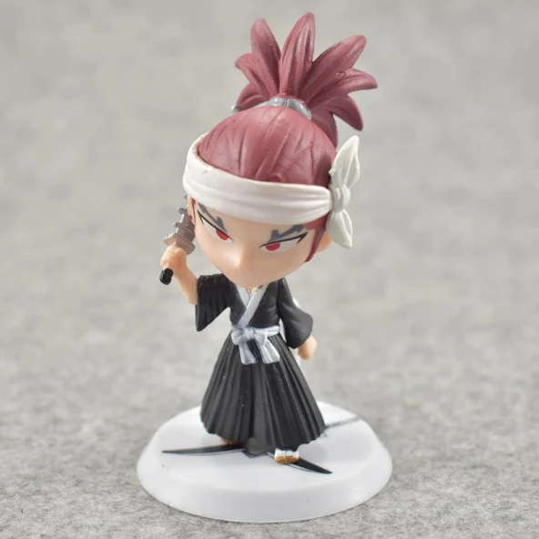 Anime Bleach Renji Abarai 9 cm Karakter Figür Oyuncak Biblo - 1
