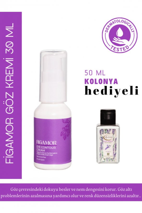 Figamor Yoğun Nemlendirici Morluk Giderici & Aydınlatıcı Göz Çevresi Kremi 30 ml