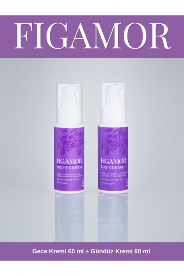 Figamor Gece Kremi 60 ml Gündüz Kremi 60 ml