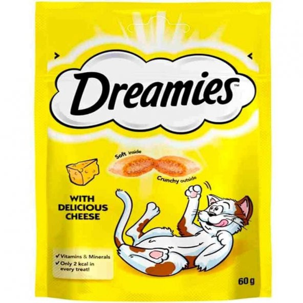 Dreamies Peynirli Kedi Ödülü 60 Gr X 2 Adet