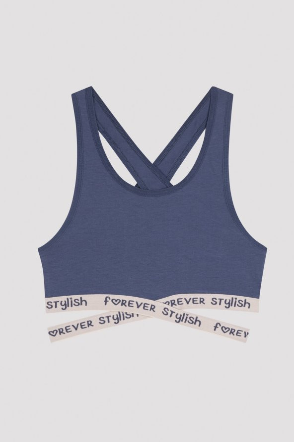 Penti Çok Renkli Kız Çocuk Slogan Baskı Detaylı 2li Spor Üst - 2