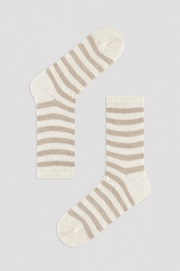 Penti Ny Deer Stripe 2li Kısa Çorap - 2