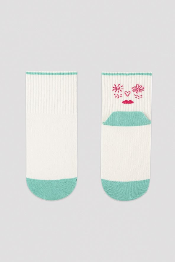 Penti Back Faces 3lü Soket Çorap - 2