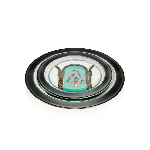 Schafer Tılsım Dreamy Yemek Takımı 60 Parça-Siyah - 12