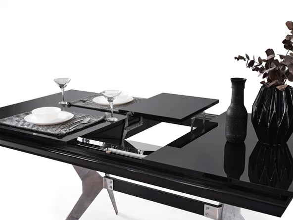 MASARATİ GÜMÜŞ MDF YEMEK ODASI - 8