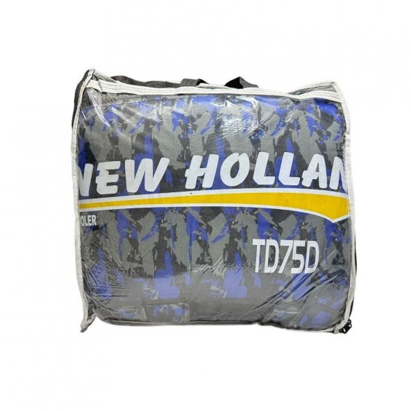 New Holland TD 75 D Traktör Kaporta Kılıfı-Branda-Mavi - 2