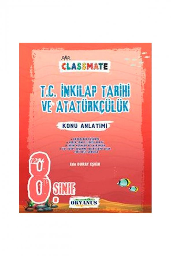 8. Sınıf Classmate T.c. Inkılap Tarihi Ve Atatürkçülük Konu Anlatımı